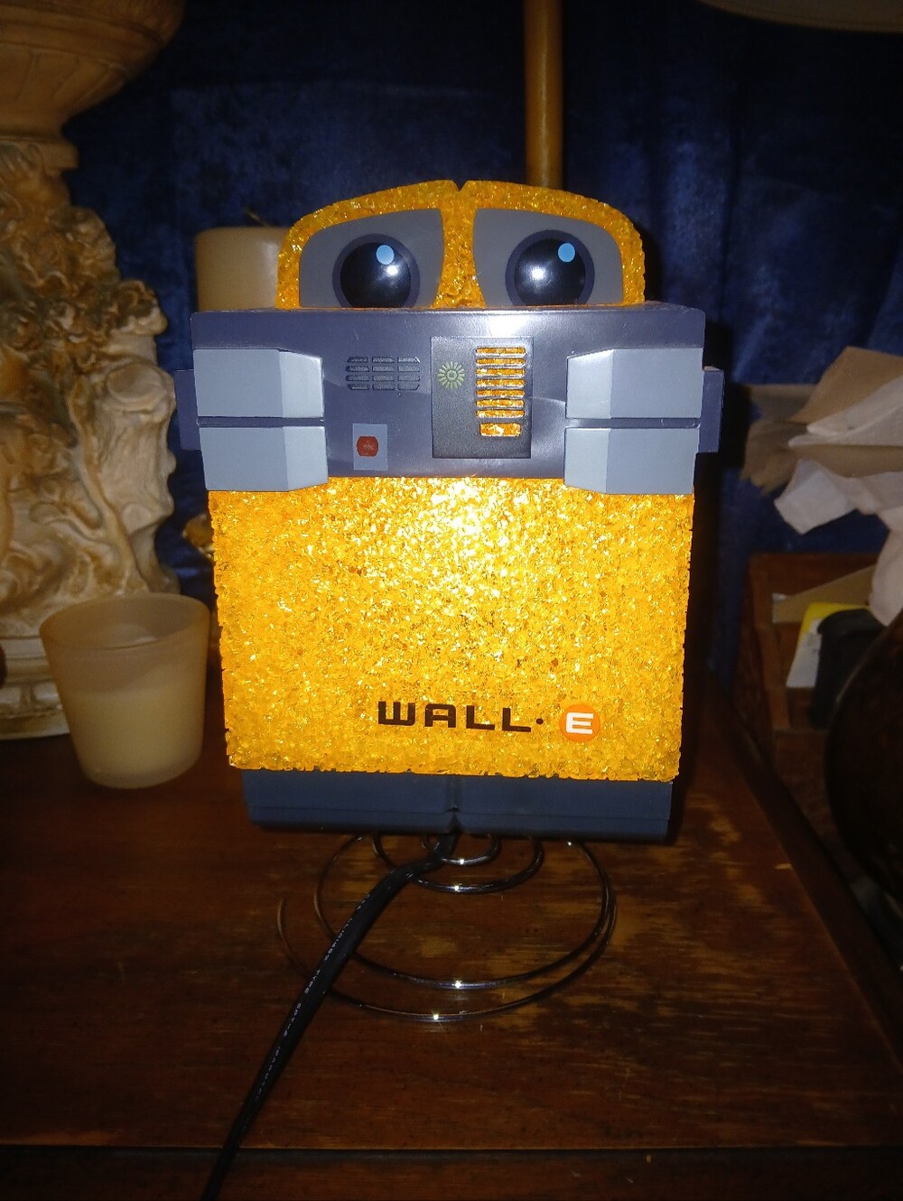 Like New Wall-E Table Desk Lamp Light Walle Pixar Disney Nightlight